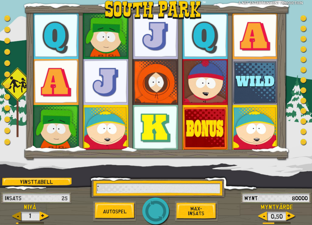 Huvudspelet i South Park